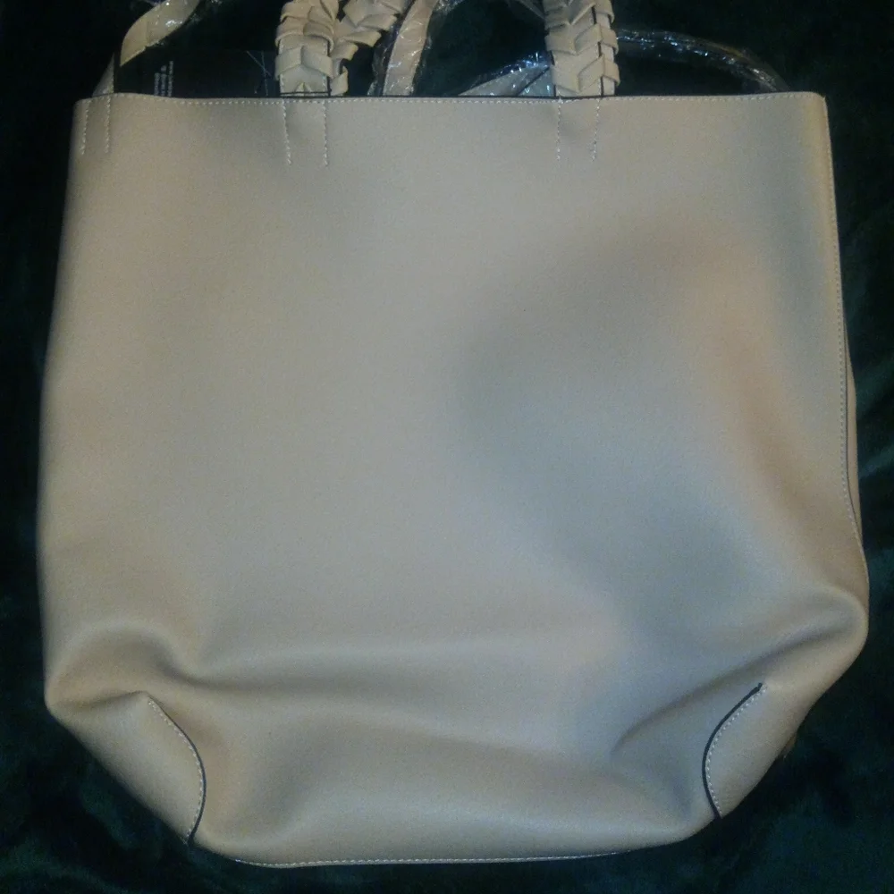 Jules Kae x Rachel Zoe Charlotte Vegan Leather Tote/Crossbody in Blush Pink NWT